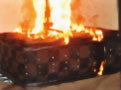 サータベッドの燃焼テスト画像4